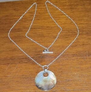 Cookie Lee Abalone Shell Necklace